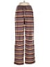 Unbranded Stripes Purple Casual Pants Size S - photo 1