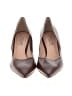 KAHMUNE 100% Leather Brown Heels Size 10 1/2 - photo 2