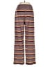 Unbranded Stripes Purple Casual Pants Size S - photo 2