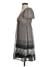 MNG 100% Polyester Print Gray Casual Dress Size XS - photo 5