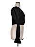 White Birch 100% Cotton Black 3/4 Sleeve Blouse Size XL - photo 4