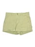 J.Crew Solid Green Khaki Shorts Size 8 - photo 1