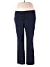 Talbots Solid Blue Khakis Size 14W - photo 1