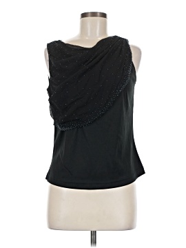 Willi Smith Sleeveless Silk Top