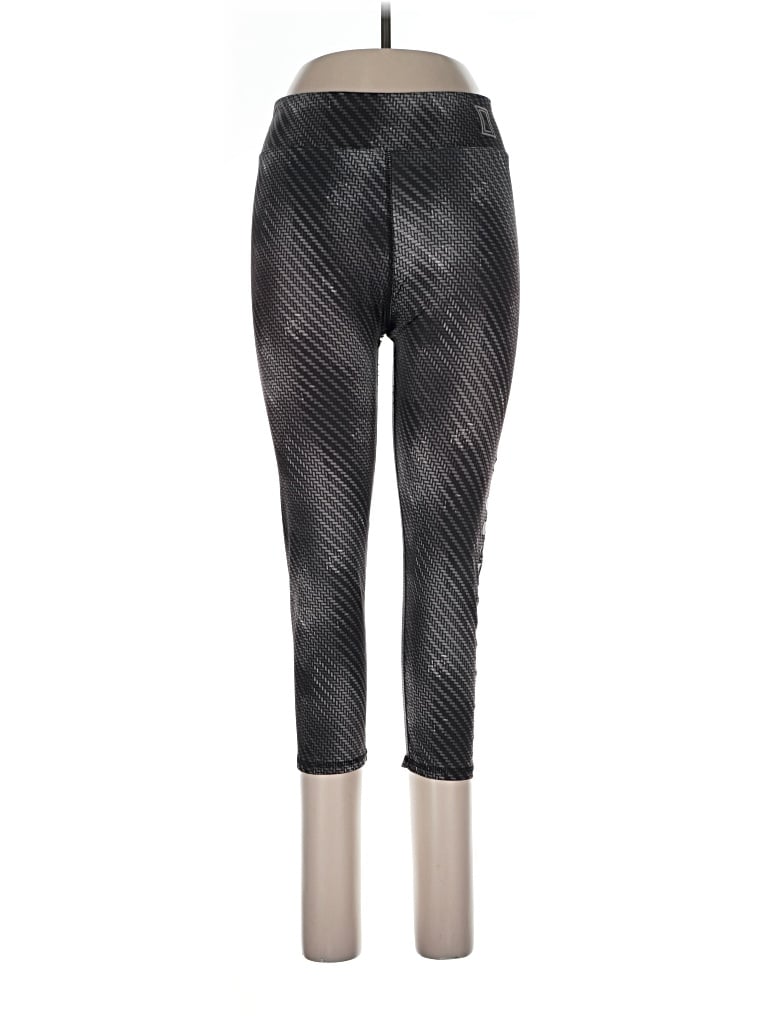 Pre-owned Marvel Leggings In Black
