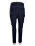 Inc Denim Solid Blue Jeans Size 16 - photo 2