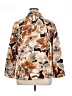 Liz & Me 100% Spandex Print Brown Jacket Size 0X - photo 2