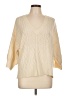 Tara Jarmon Ivory Wool Pullover Sweater Size L - photo 1