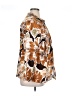 Liz & Me 100% Spandex Print Brown Jacket Size 0X - photo 4
