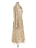 Current Air 100% Polyester Ivory Cocktail Dress Size L - photo 4