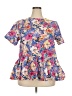 Zara Blue Short Sleeve Blouse Size XXL - photo 1