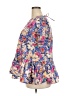 Zara Blue Short Sleeve Blouse Size XXL - photo 5