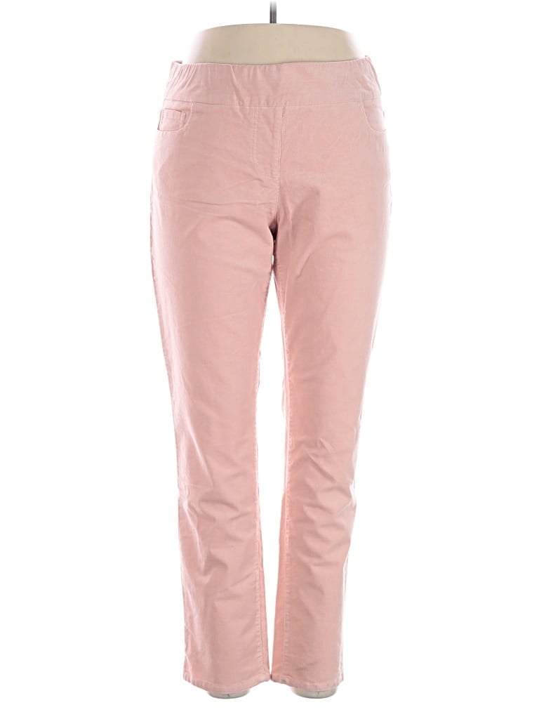 Pre-owned Slim-sation By Multiples Casual Pants In Pink