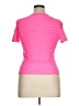 Emery Rose Pink Short Sleeve Top Size XL - photo 2
