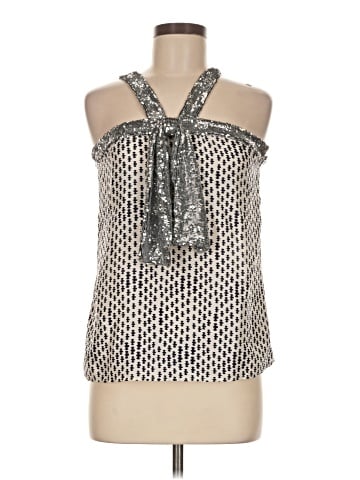 Tory Burch Sleeveless Silk Top (view 1)