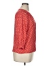 Kenar 100% Rayon Red 3/4 Sleeve Blouse Size XL - photo 4