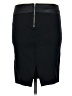 Potter's Pot Solid Black Formal Skirt Size S - photo 2