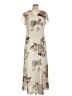 Neiman Marcus Print Ivory Casual Dress Size 12 - photo 1