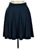 Shein Solid Blue Casual Skirt Size 6 - photo 2