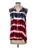 Unbranded Red Sleeveless T-Shirt Size S (estimated) - photo 1