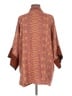 Unbranded Print Multi Color Orange Poncho One size - photo 2