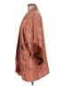 Unbranded Print Multi Color Orange Poncho One size - photo 5