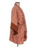 Unbranded Print Multi Color Orange Poncho One size - photo 4