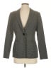 White House Black Market Houndstooth Gray Blazer Size 4 - photo 1