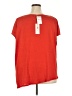 Max Studio Solid Red Short Sleeve T-Shirt Size 3X - photo 2