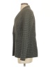 White House Black Market Houndstooth Gray Blazer Size 4 - photo 5