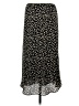 Max Studio 100% Polyester Animal Print Black Casual Skirt Size S - photo 1