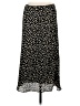 Max Studio 100% Polyester Animal Print Black Casual Skirt Size S - photo 2