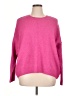 Vince Camuto Solid Pink Pullover Sweater Size XL - photo 1