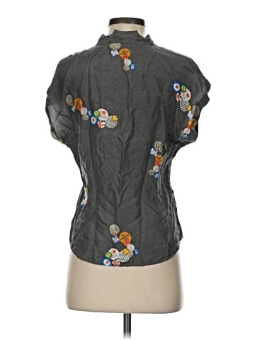 Ben Sherman Short Sleeve Silk Top (view 2)