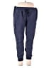 Caslon 100% Linen Solid Blue Linen Pants Size L - photo 1
