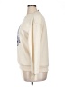 Shein 100% Polyester Print Ivory Yellow Sweatshirt Size XL - photo 5