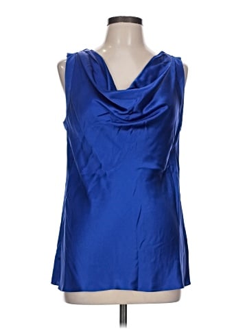 Magaschoni Sleeveless Silk Top (view 1)
