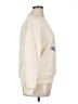 Shein 100% Polyester Print Ivory Yellow Sweatshirt Size XL - photo 4