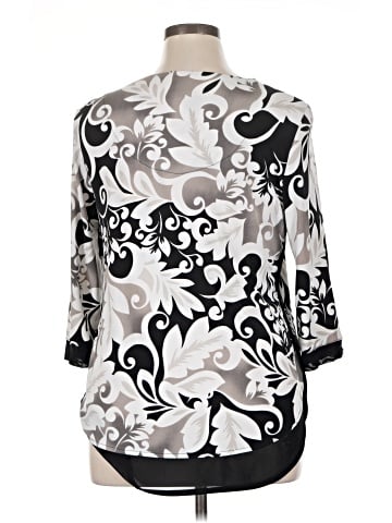 JM Collection 3/4 Sleeve Blouse (view 2)