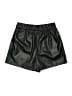 Steve Madden 100% Polyloom Metallic Black Shorts Size S - photo 2