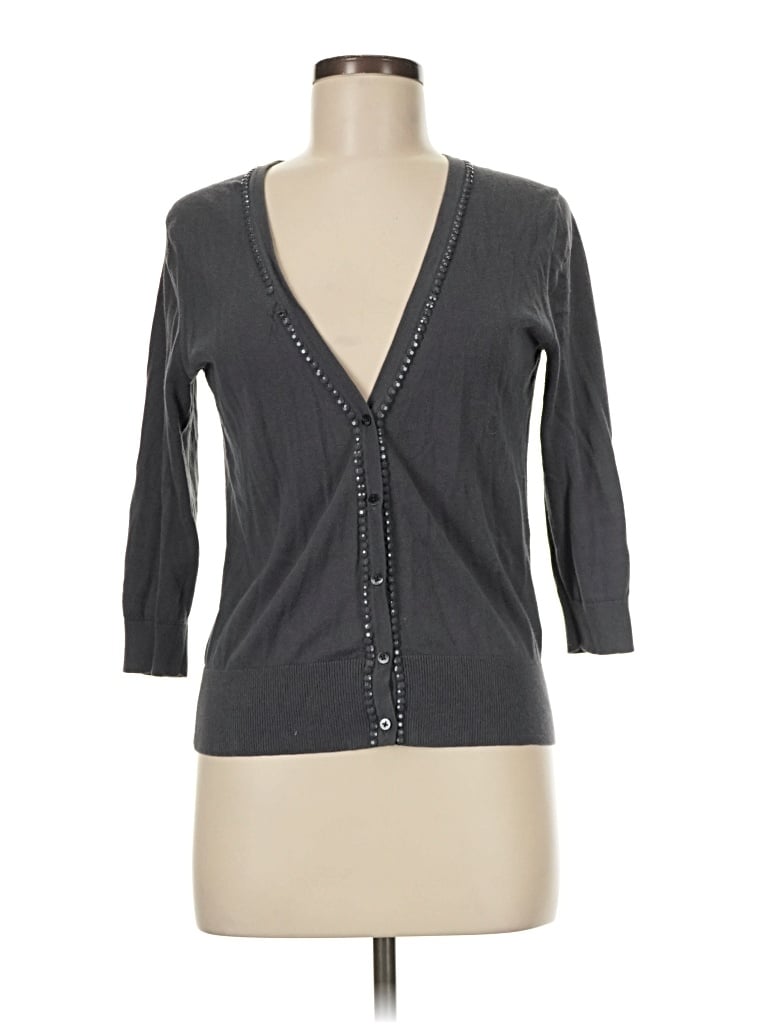 Pre-owned Old Navy Cardigan Sweater In Gray