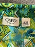 Cato 100% Polyester Green Short Sleeve Blouse Size 14 - photo 7