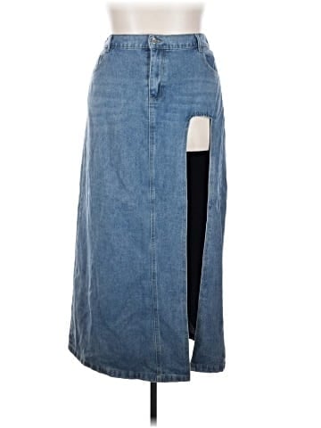Unbranded Denim Skirt (view 1)