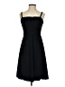 Nine West Solid Black Cocktail Dress Size 4 - photo 1