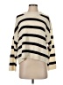 JDY Stripes Ivory Pullover Sweater Size S - photo 1