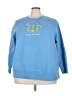 Just My Size Blue Sweatshirt Size 3X Plus - photo 1