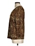 TanJay Animal Print Brown 3/4 Sleeve Top Size M - photo 5