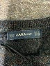 Zara Tweed Gray Short Sleeve Turtleneck Size S - photo 7