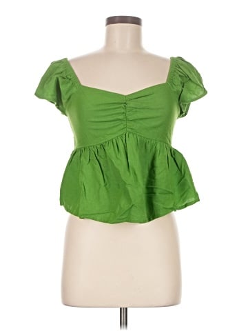 Midnight Sky Short Sleeve Blouse (view 1)