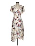 Gilli 100% Polyester Floral Ivory Cocktail Dress Size S - photo 1